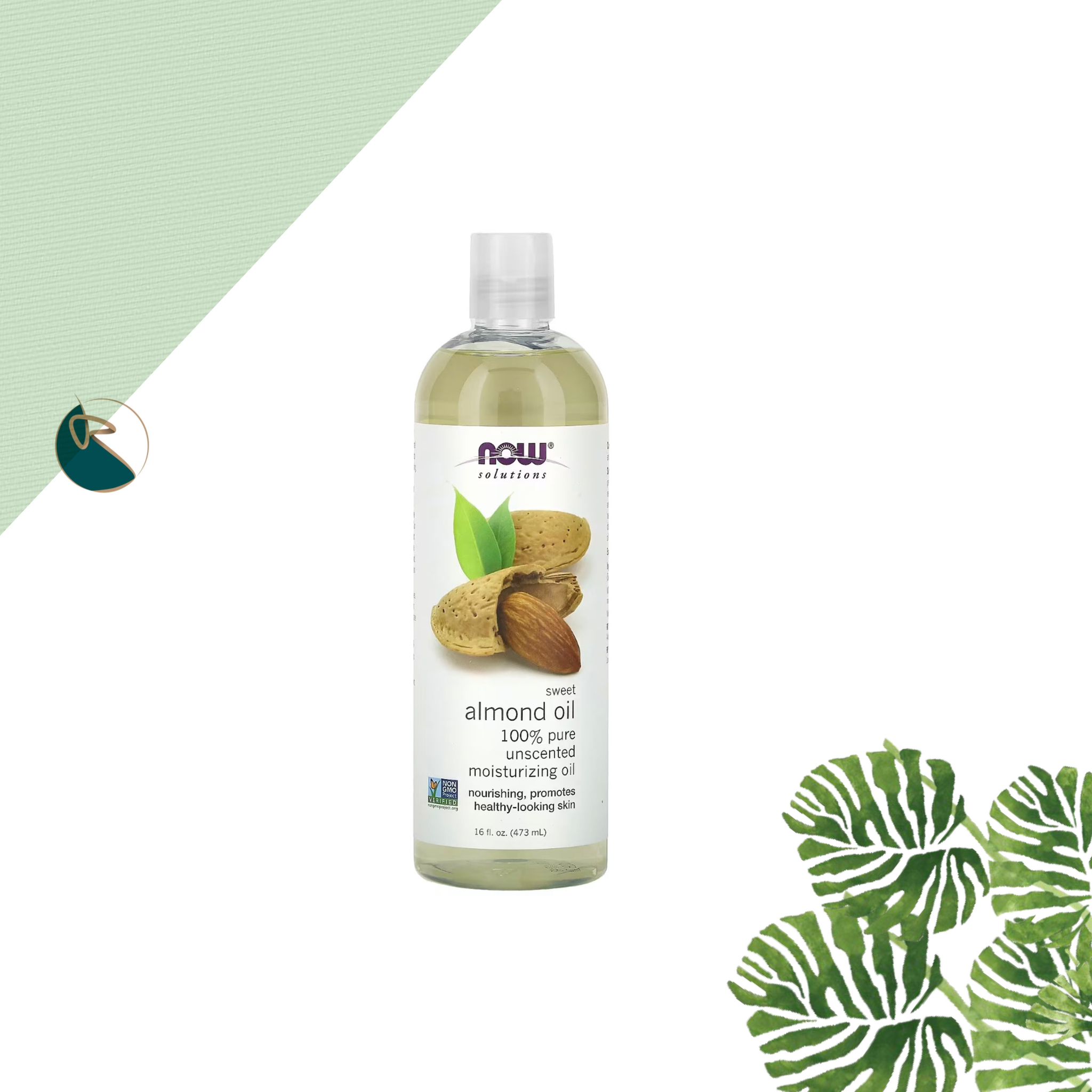 Now Sweet Almond Oil For Skin 118Ml